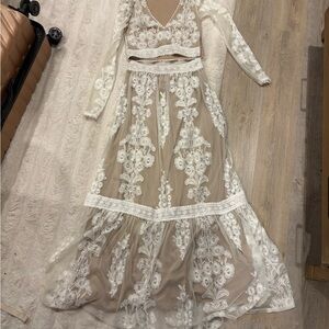 Alter’d State White Lacy Set size S and XS